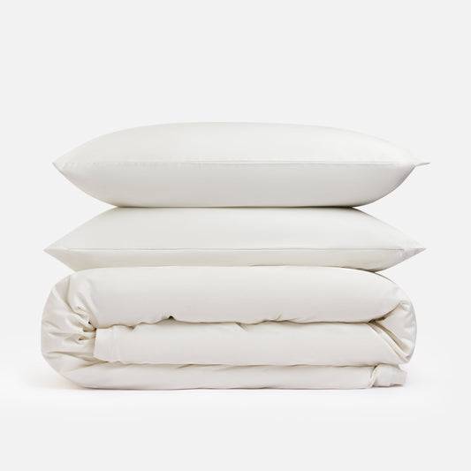 Ivory – Duvet Cover Set (Easy Change)