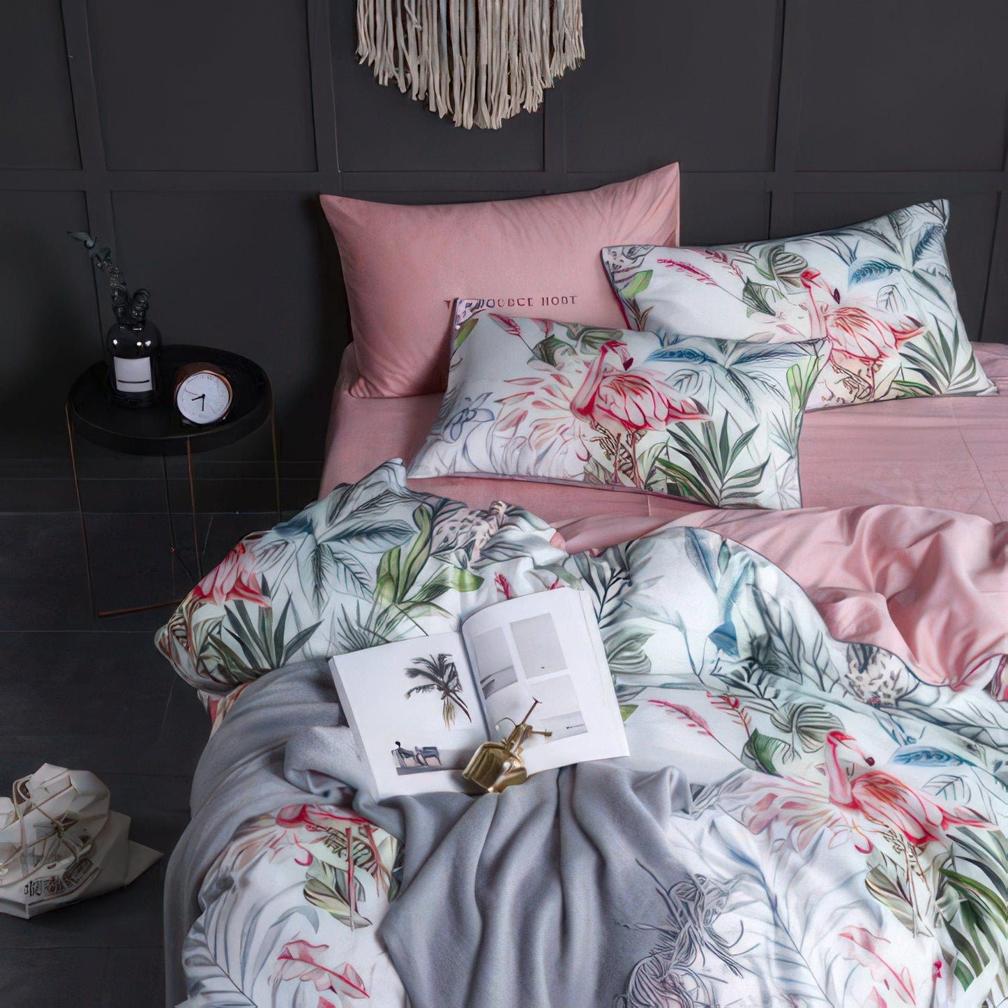 Paradise Flamingo Pink - Duvet Cover Set