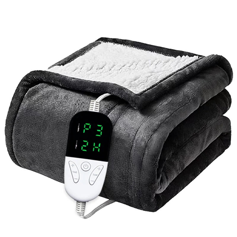 Hygge Electric Heated Blanket in Organic Cotton Blend
