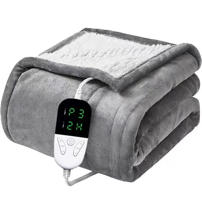 Hygge Electric Heated Blanket in Organic Cotton Blend