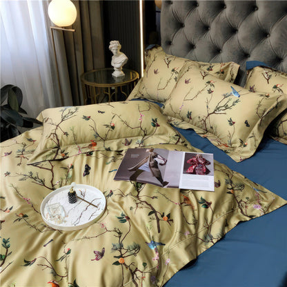 Birds and Flowers - Duvet Cover Set