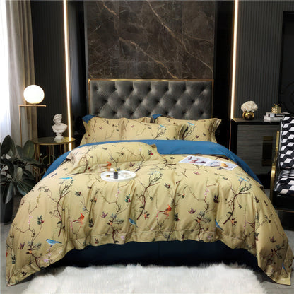 Birds and Flowers - Duvet Cover Set