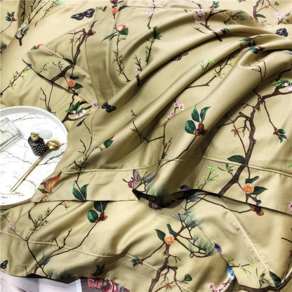 Birds and Flowers - Duvet Cover Set