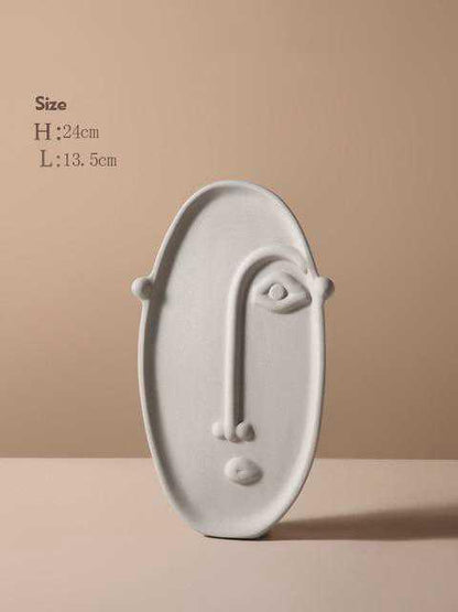 Linnea - Nordic Ceramic Face Vase