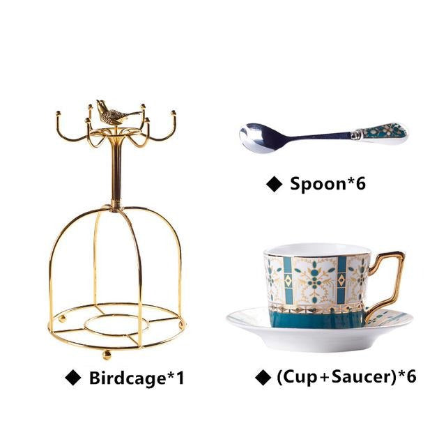 ATHENS TEACUP COLLECTION SET