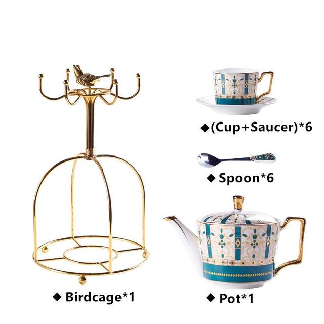 ATHENS TEACUP COLLECTION SET