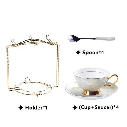 IMPERIAL TEACUP COLLECTION SET