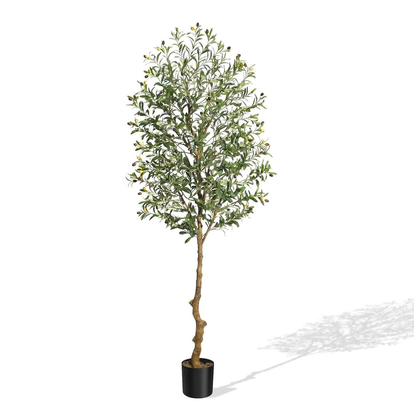 Olivara Realistic Artificial Olive Tree with Fruits & Branches 7ft