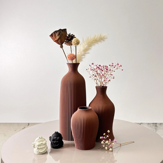 Stillhet Ceramic Vase Collection 3-Piece Set