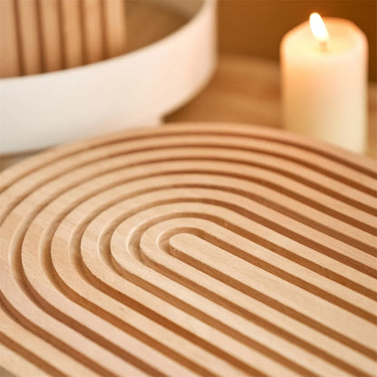 Wave Arch Wooden Cutting Board