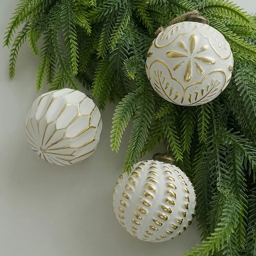 Shatterproof Christmas Ball Ornaments - 12 Piece Set