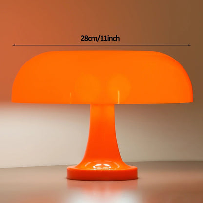 Mushroom Table Lamp - Danish Bauhaus Design with 3-Color Dimming
