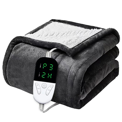 Hygge Electric Heated Blanket in Organic Cotton Blend