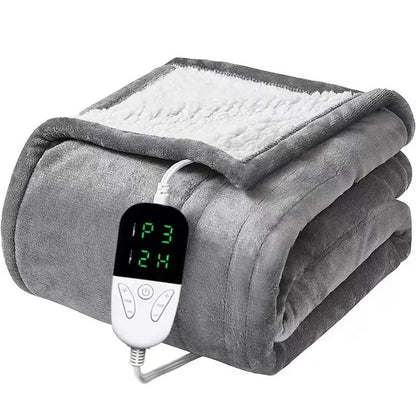 Hygge Electric Heated Blanket in Organic Cotton Blend
